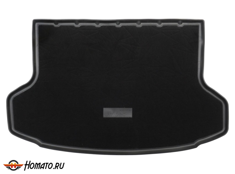 Коврик в багажник GAC GS3 2024+ | комбинированный: ворс + полиуретан, Norplast