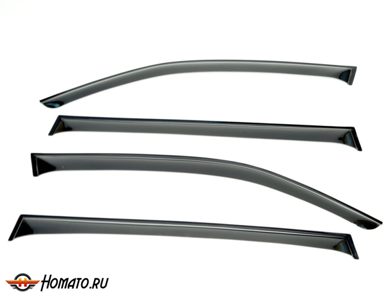 Дефлекторы на окна Ссангйонг Рекстон 2 2006-2012 | Delta