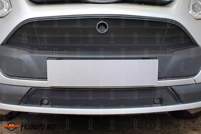 Защита радиатора для Ford Tourneo Custom (2013-2017) дорестайл | Стандарт