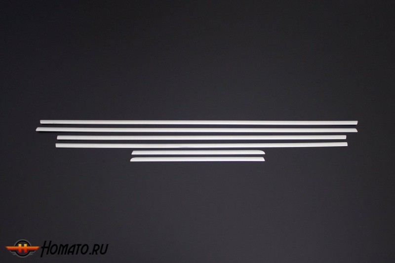 Накладки на уплотнители стекол для Kia Sorento 2009+/2013+