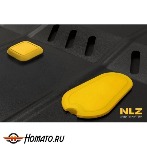 Защита картера для EXEED LX (T1C) 1,5T CVT/DCT 2WD/4WD / сталь 2 мм | NLZ