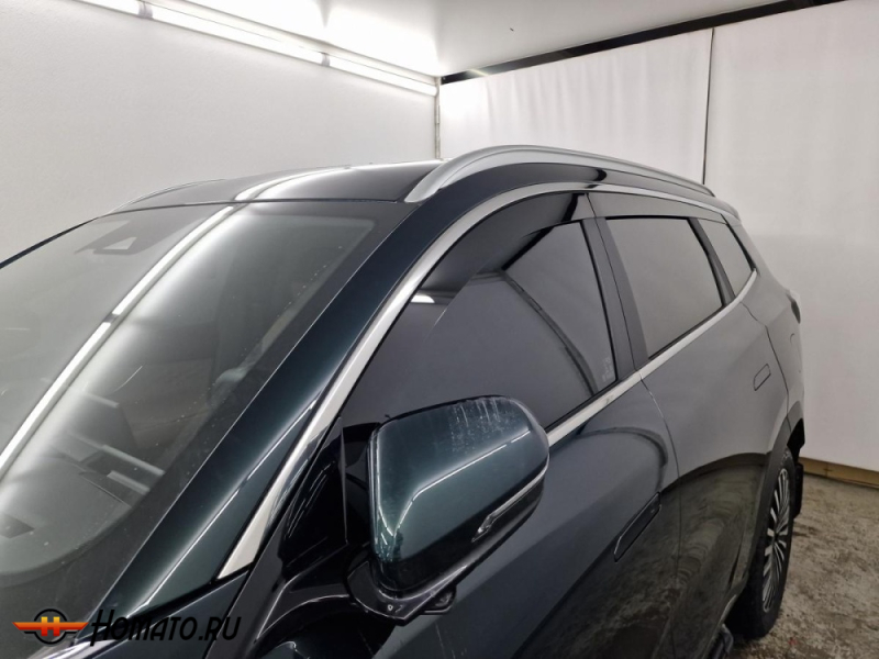 Дефлекторы Тенет Т8 | из 6 частей, премиум, плоские, 2D