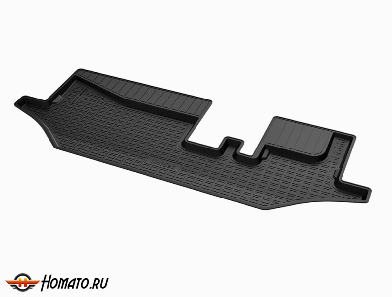 Коврики Peugeot 5008 3 (P67) 2024+ | 3 ряд, полиуретановые, черные, Norplast