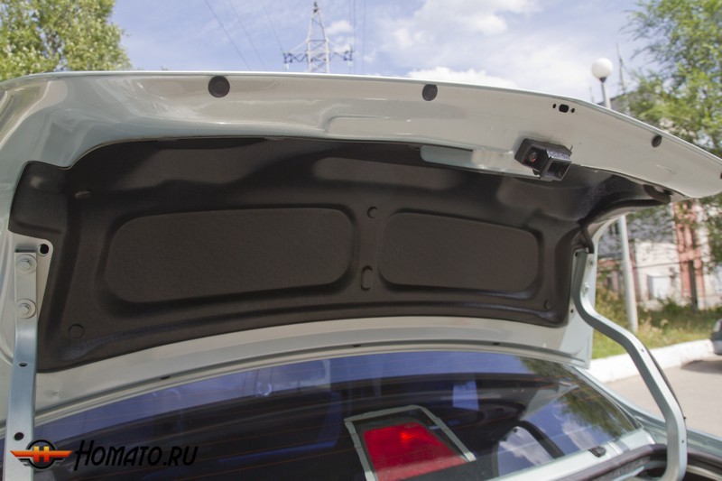 Обшивка внутренней части крышки багажника Renault Logan (2004-2010) | шагрень