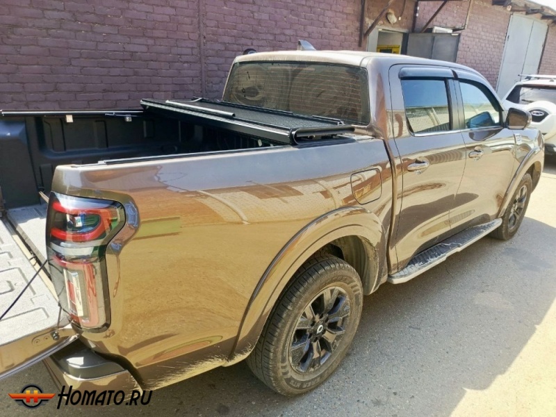 Крышка кузова Changan Hunter Plus 2023+ | 4 секции, алюминий