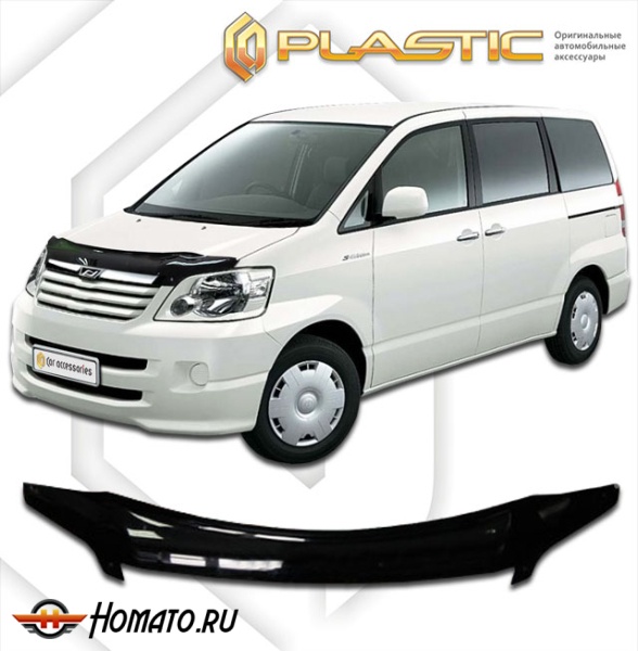Дефлектор капота Toyota Noah R60G, R65G 2001-2007 | черный