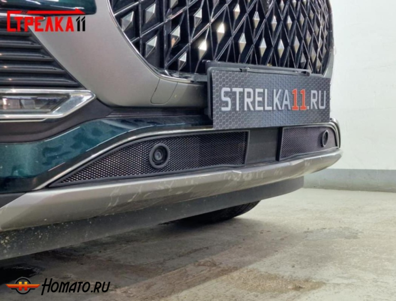 Защита радиатора для Чери Тигго 8 Про Макс 2023+ | Стандарт