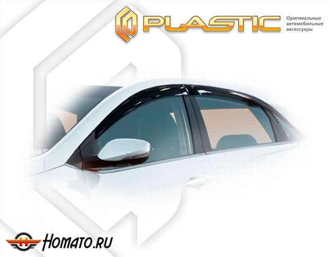Дефлекторы ветровики Hyundai i30 хэтчбэк 2012-