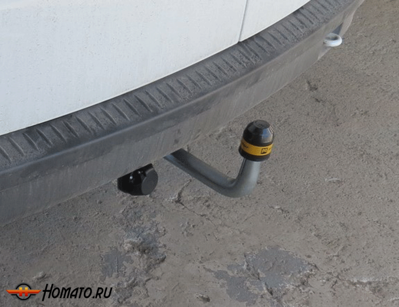 Фаркоп Lada Largus 2012-2022 | шар A - оцинкованный, нагрузка 75/1300 | MOTODOR | 92101-A