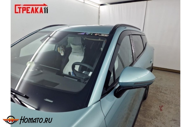 Премиум водостоки дефлекторы лобового стекла Омода С7