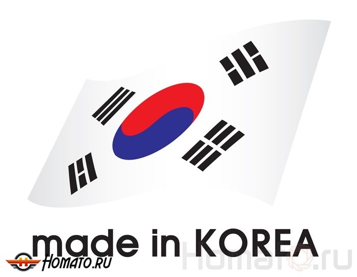 Хром дефлекторы окон Autoclover «Корея» для TOYOTA COROLLA 2011