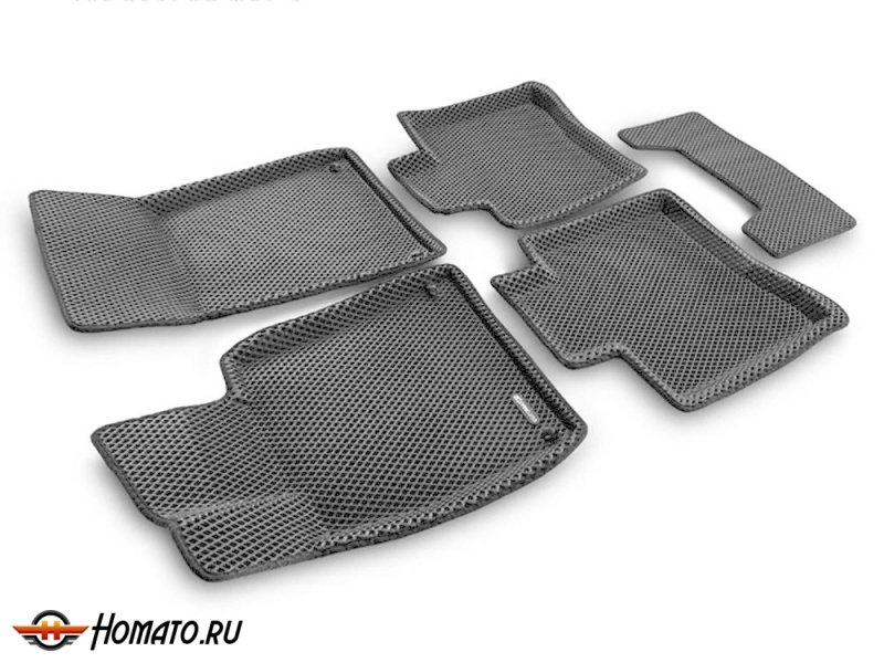 3D EVA коврики Mercedes S W222 2013-2020 | с бортами