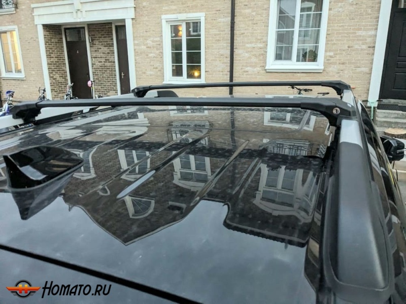 LUX CONDOR для Haval H9 2 2024+ | Багажник на классические рейлинги | 130 см
