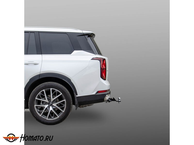 Фаркоп GAC GS8 2 (4WD) 2023- | шар E - под квадрат - быстросъемный | Лидер Плюс | G301-E