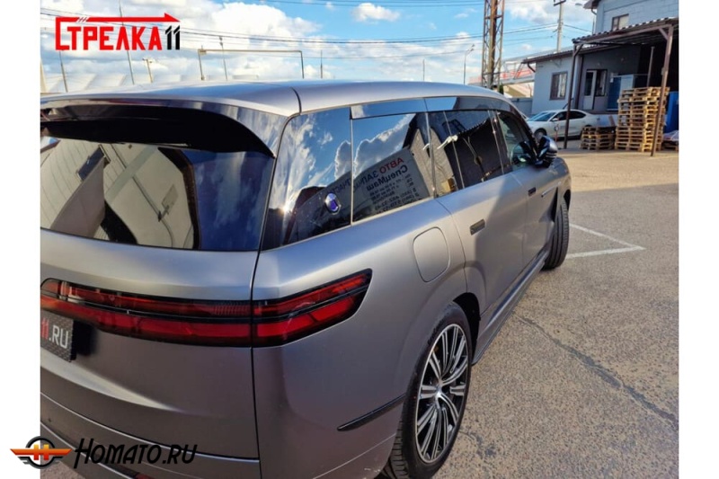 Дефлекторы Denza N9 2025+ | из 6 частей, премиум, плоские, 2D