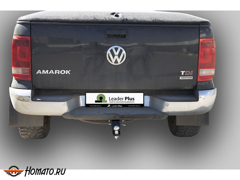 Фаркоп VOLKSWAGEN AMAROK 2010- | шар E - под квадрат - быстросъемный | Лидер Плюс | V120-E
