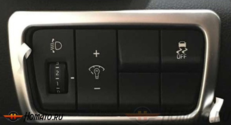 Окантовка центральной панели управления для Kia Sportage 2016+ | 1 часть