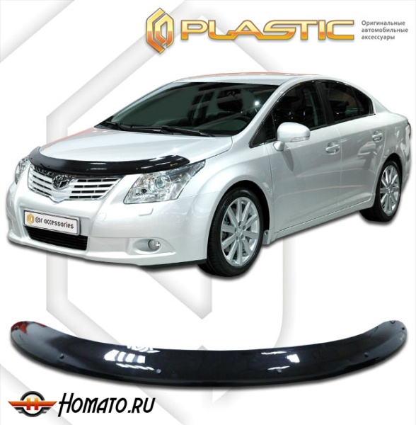 Дефлектор капота Toyota Avensis 3 2009-2015 | черный