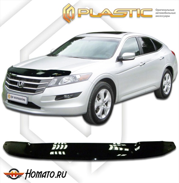 Дефлектор капота Honda Crosstour 2010- | черный