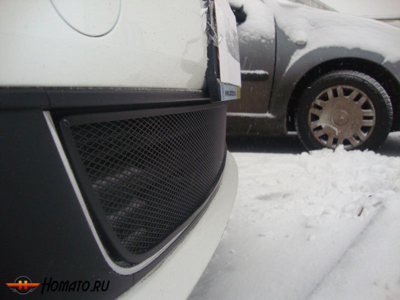 Защита радиатора для Volkswagen Polo седан (2010-2015) дорестайл | Стандарт