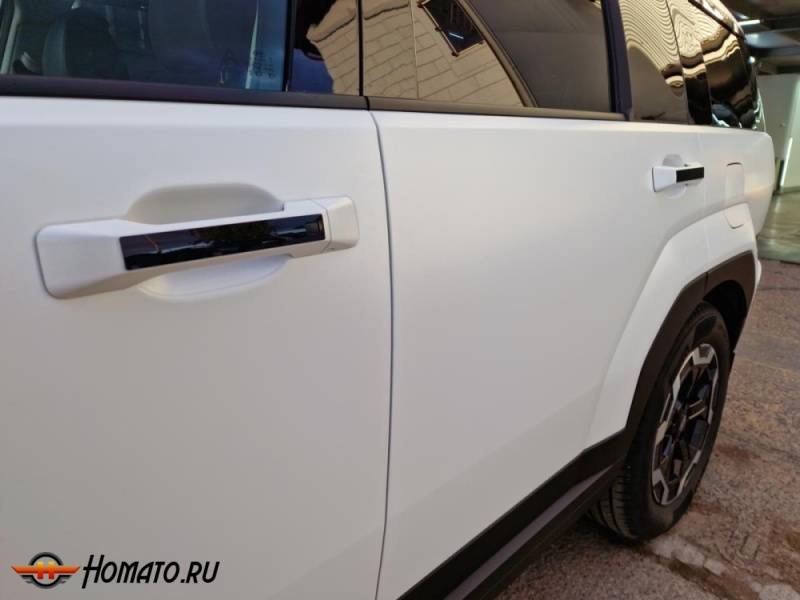 Накладки на ручки дверей для Hyundai Santa Fe 5 (MX5) 2024+ | 4 штуки, декор