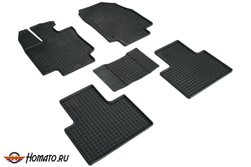 Коврики для Лексус Рх 5 2022+ | СЕТКА, резиновые, с бортами, Seintex