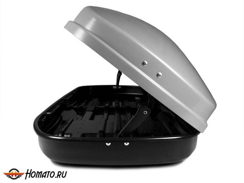 Автобокс MaxBox PRO 520 л | 196x80x43 см, двусторонний