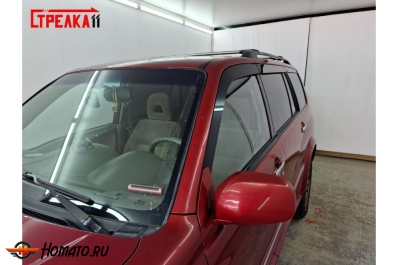 Дефлекторы Suzuki Grand Vitara XL 7 | из 6 частей, премиум, плоские, 2D