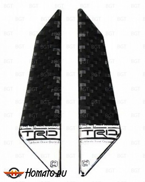 Накладки для защиты кромки двери от сколов "TRD" для Toyota и Lexus