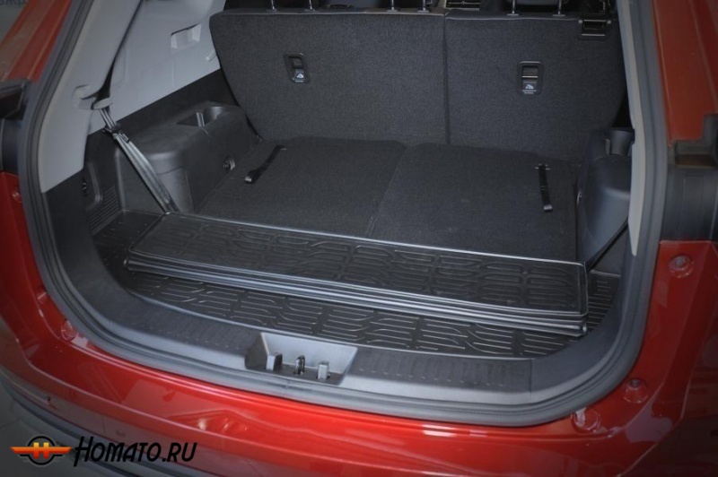 Коврик в багажник Haval H9 2 2024+ (7 мест) | складной, черный, Norplast
