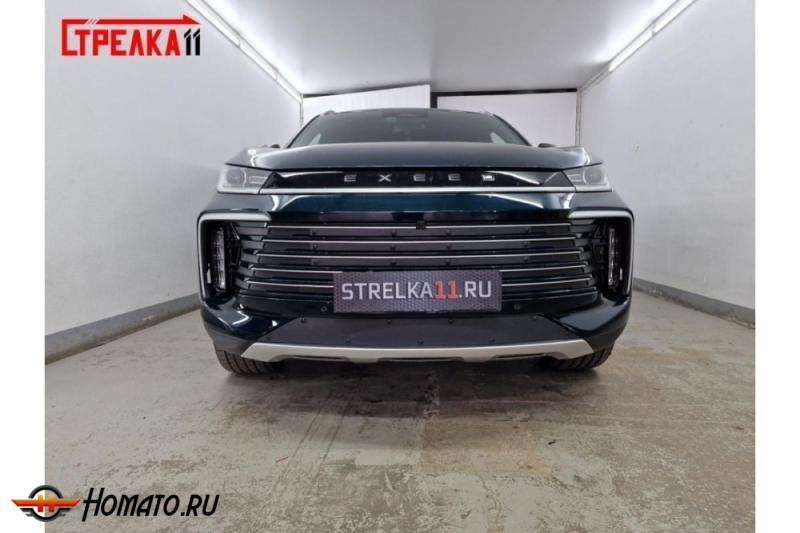 Защита радиатора для Exeed TXL 2024+ рестайл | Стандарт