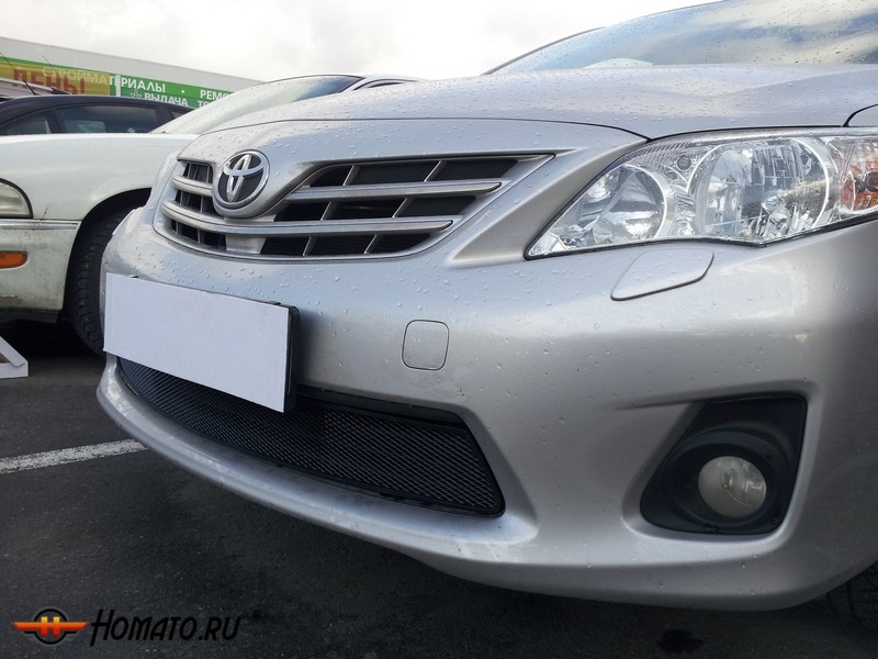 Защита радиатора для Toyota Corolla (2010-2012) рестайл | Стандарт