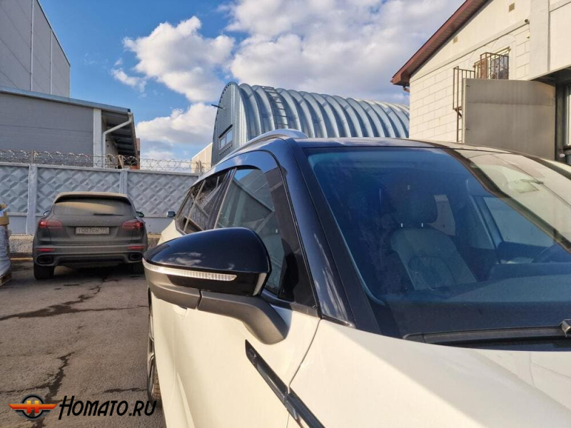 Дефлекторы Фольксваген Тавендор | из 6 частей, премиум, плоские, 2D