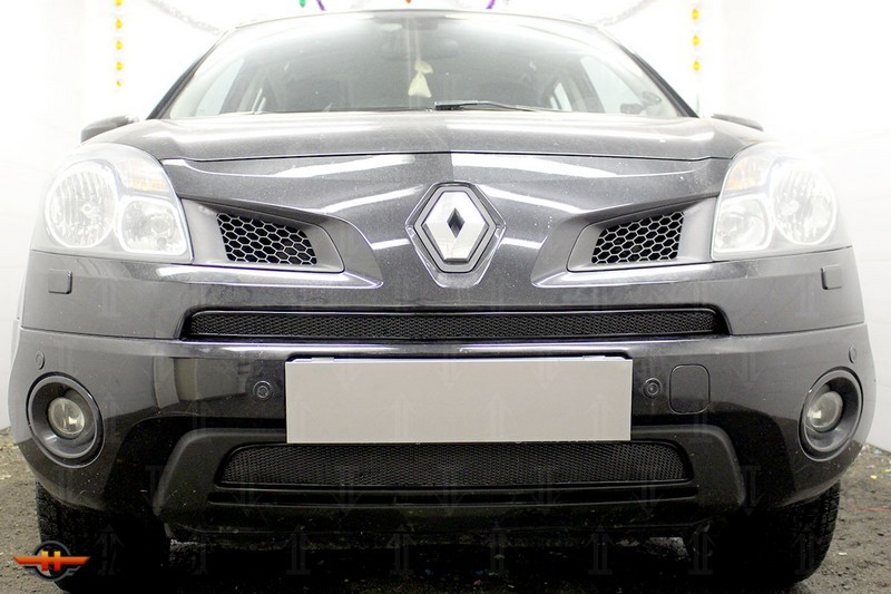 Защита радиатора для Renault Koleos (2008-2011) | Премиум