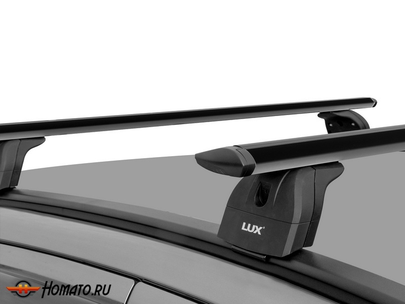 Багажник на крышу Renault Koleos 2017+ | на низкие рейлинги | LUX БК-2