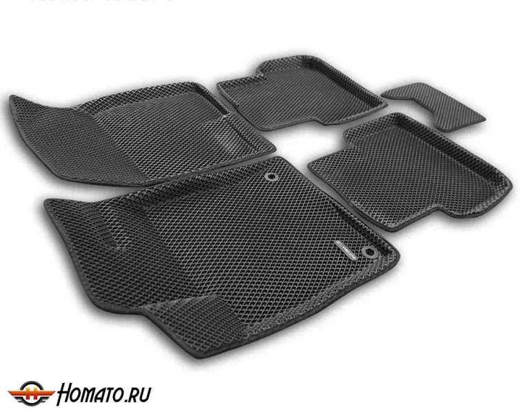 3D EVA коврики Honda Civic 11 2021+ хэтчбэк | с бортами