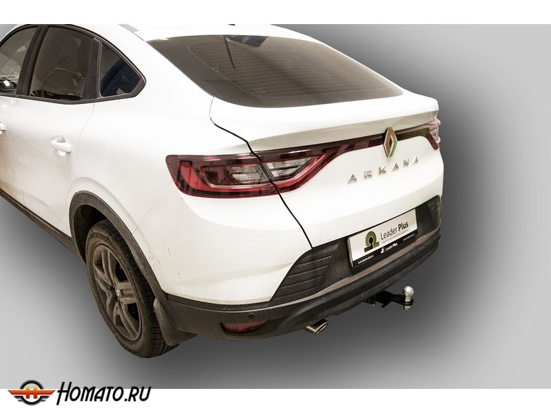 Фаркоп RENAULT ARKANA 2WD (кроме европейской сборки) | шар E - под квадрат - быстросъемный | Лидер Плюс | R122-E