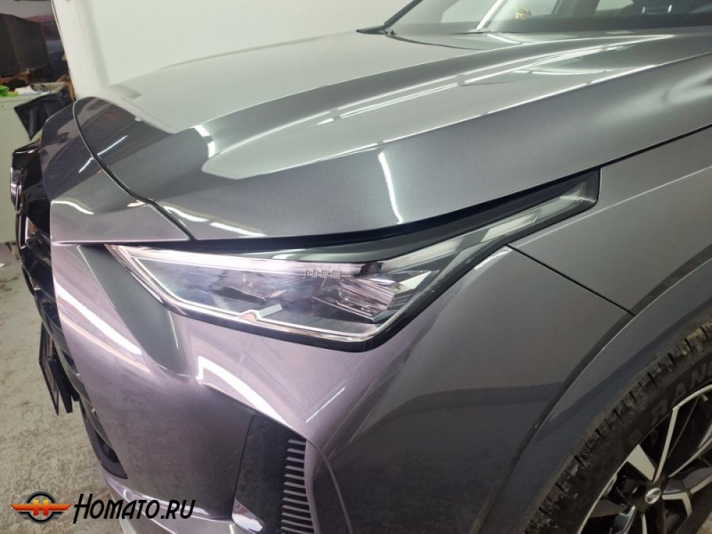 Накладки на фары для ГАК ГС4 2025+ | 2 штуки, декор