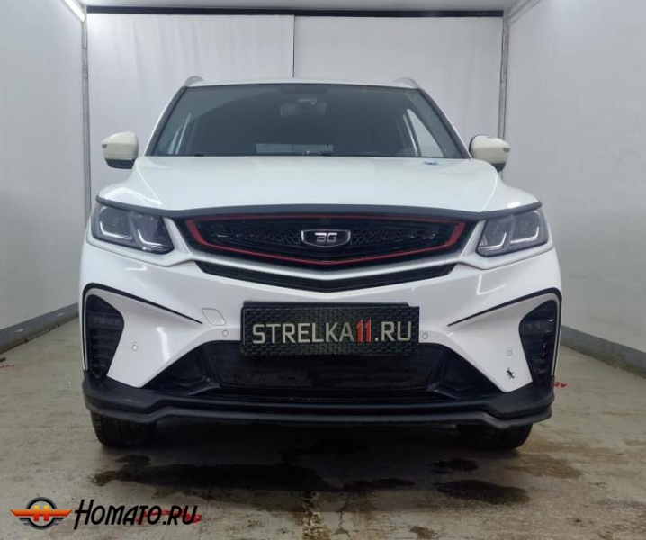 Накладки на передний бампер для Belgee X50 | 2 штуки, декор