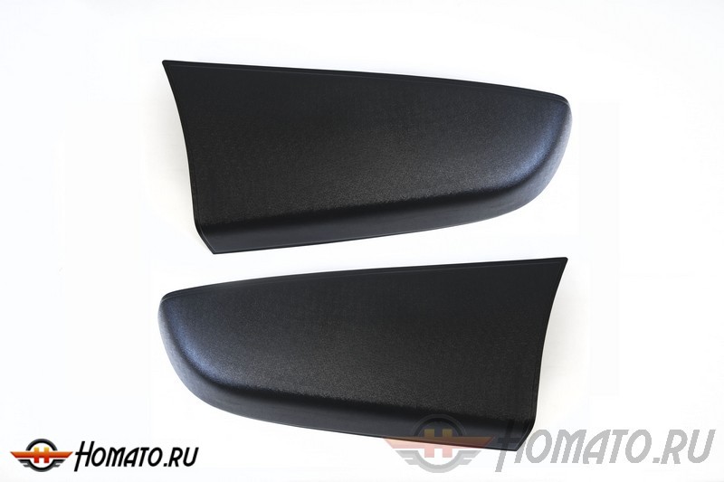 Молдинги на задние крылья для Mitsubishi L200 2015+ | глянец (под покраску)