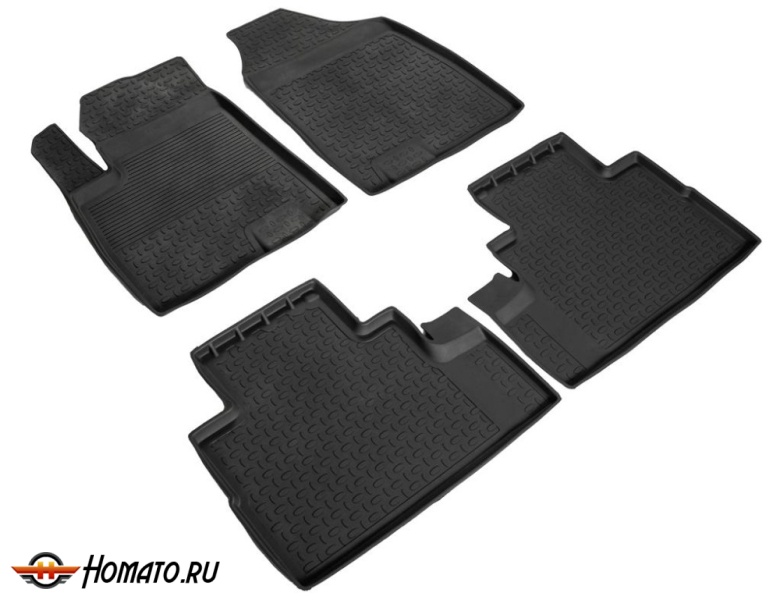 Резиновые коврики Jetour Dashing | с высокими бортами | Seintex