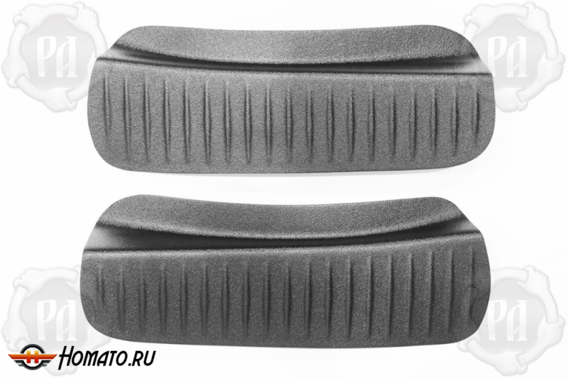 Накладки на пороги задних арок Chery Tiggo 9 2024+ | шагрень