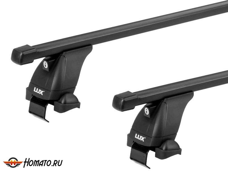 Багажник на крышу Nissan Sunny B14/B15 и Nissan Bluebird Sylphy G10 | за дверной проем | LUX БК-3