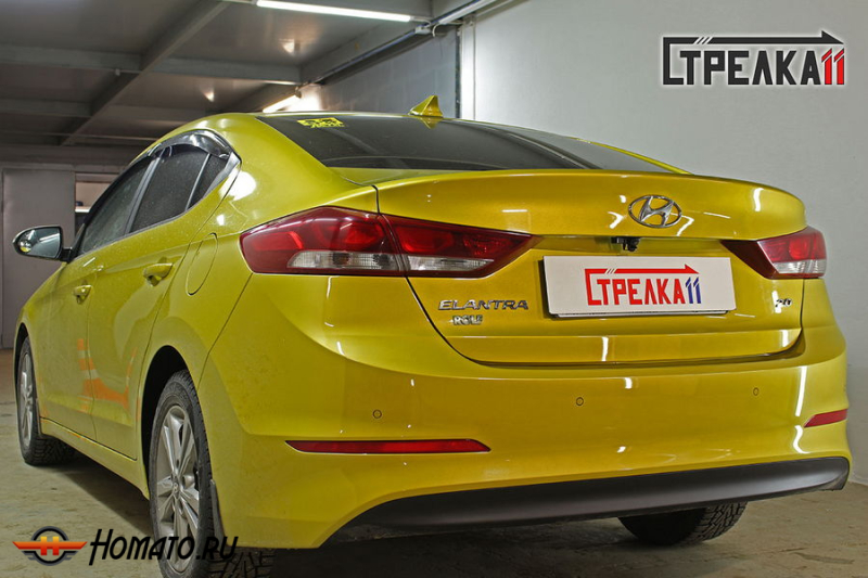 Защита задней камеры HYUNDAI ELANTRA 5 2015-2019 рестайл