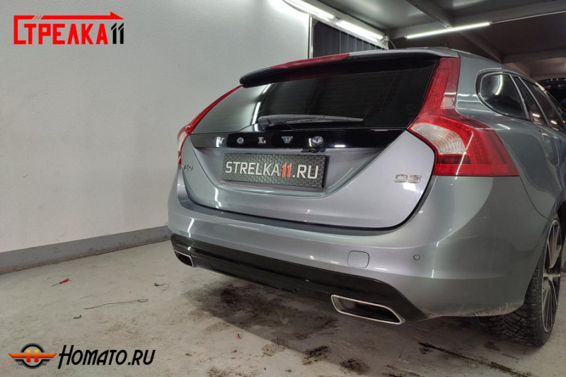 Защита задней камеры VOLVO V60 1 2014-2019 рестайл