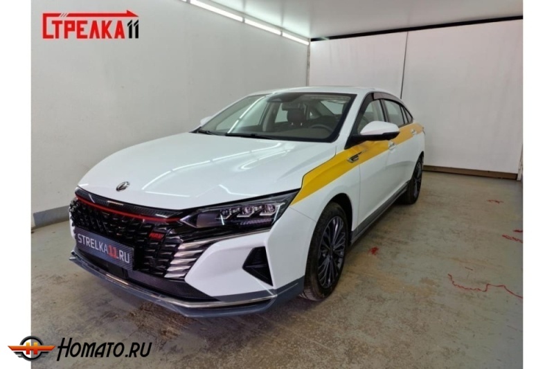 Дефлекторы Dongfeng Shine Max 2023+ | премиум, плоские, 2D