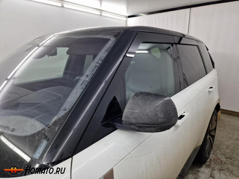 Дефлекторы Range Rover 5 2022+ | из 4 частей, премиум, плоские, 2D