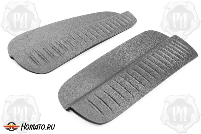 Накладки на пороги задних арок для Белджи С50 2025+ | шагрень