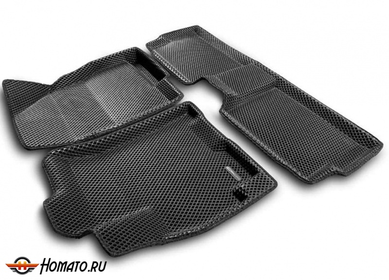 3D EVA коврики Tenet T4 | с бортами