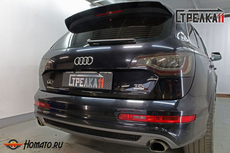 Защита задней камеры Audi Q7 (4L) 2009-2015 (рестайл)